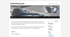 Desktop Screenshot of fyfieldflyingclub.org